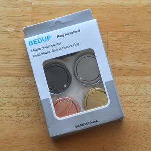 (4) Phone Key Ring Kickstand Multi Color